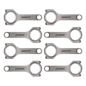 Pontiac GTO Connecting Rod Set - Manley Performance - H-Beam, 6.125in, ARP 2000 Bolts - 2004
